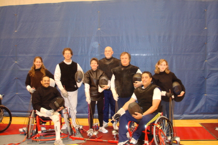 First Class of USFA Wheelchair Fencing Coaches