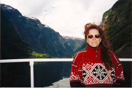 Crossing the Fjord in Norway