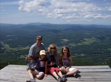 Hiking Mt. Ascutney, Vt.