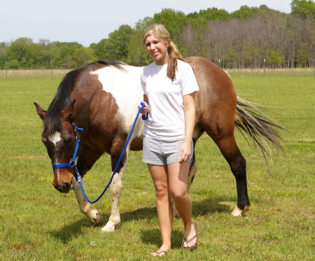 meg and her horse