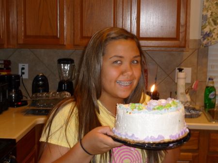 My daughter on her 13th B-Day.