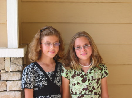 Delaney and Savannah Negron 2006