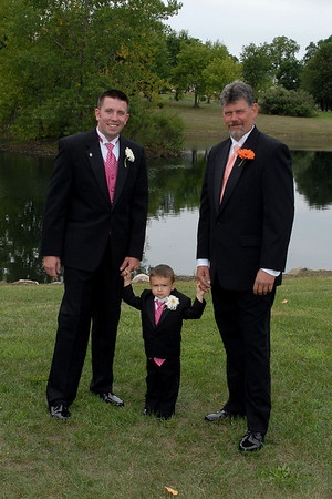 Handsome husband Greg, with Justin and nephew