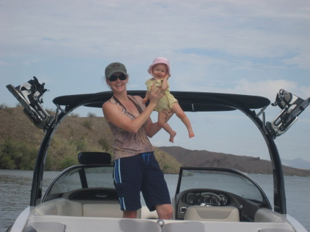 Jill & Violet in Lake Havasu