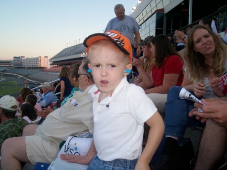 Chace at the Racetrack