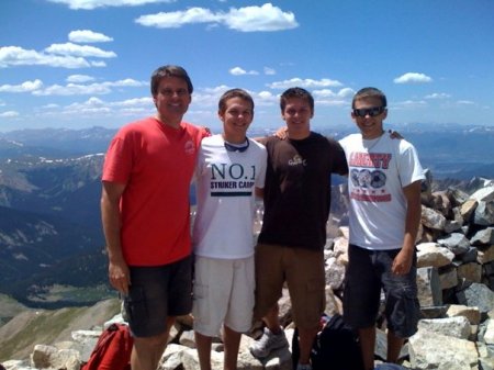 The Schafer Boys on Gray's Peak