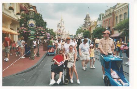 Me and my kids Disney World 2006