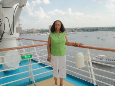 Gail Brown's album, caribbean cruise