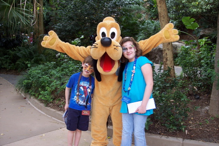 Kids with Pluto