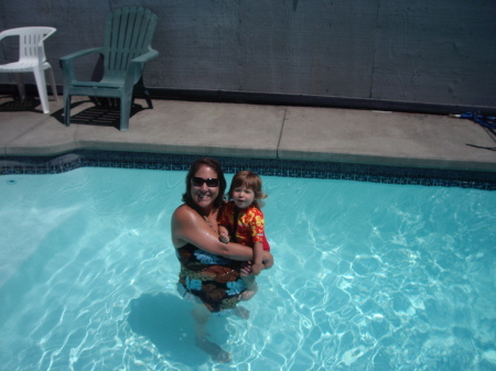 Summer Fun in our pool