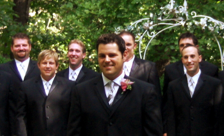 Dave and his Grooms Men