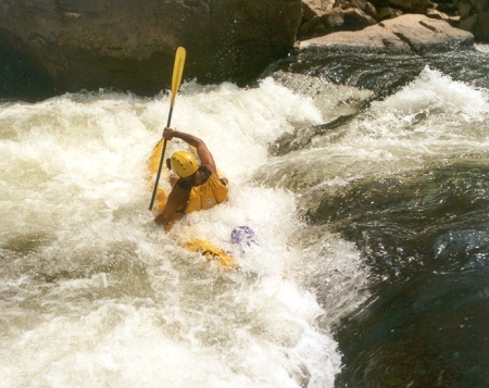 Whitewater rafting in Weat Virginia