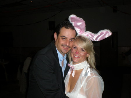 Todd Johnson and Me on Halloween 2008