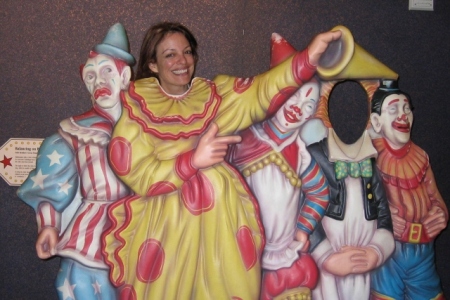 clowning around