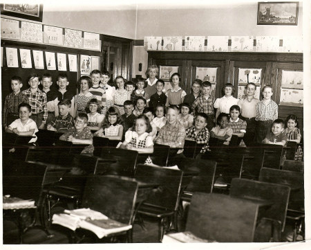 Hawthorne Grade School Third Grade Class 1954