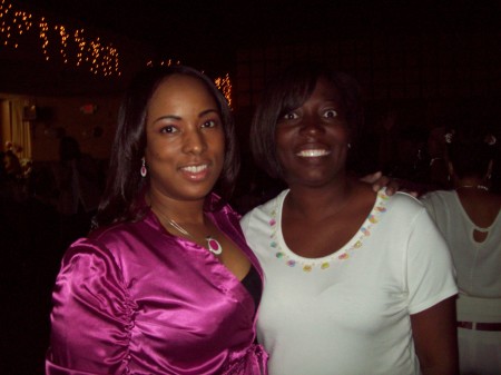 Me and my cuz Mary at Sumner Alumni Party