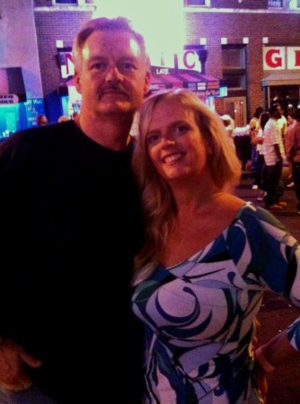 Randy and I on Beale Street