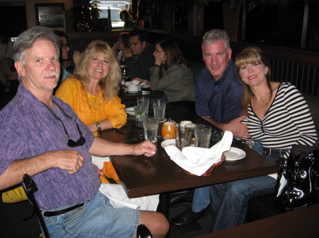 Bob & Cindi out with friends 2010