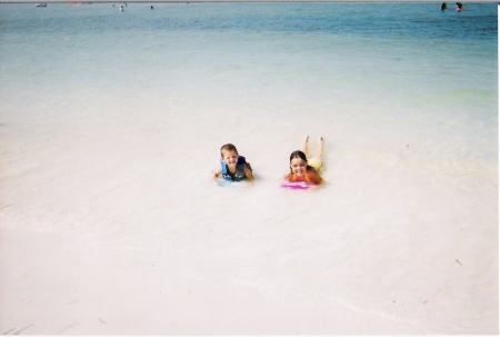 Kids at Caladesi Island