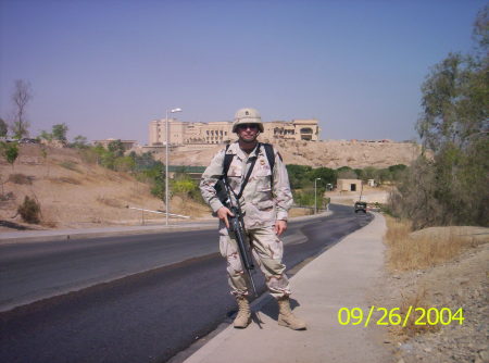 Me in Tikrit, Iraq