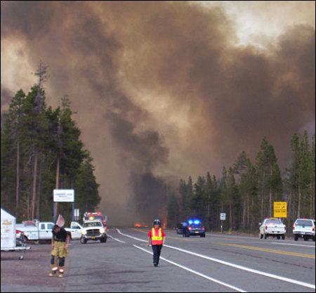 Royce Butte Fire 2008