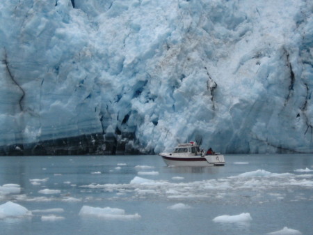 Glacier closeup