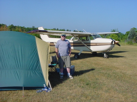 Camping Under the Wing