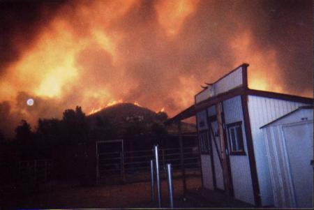 "Cedar" Fire - October 2004