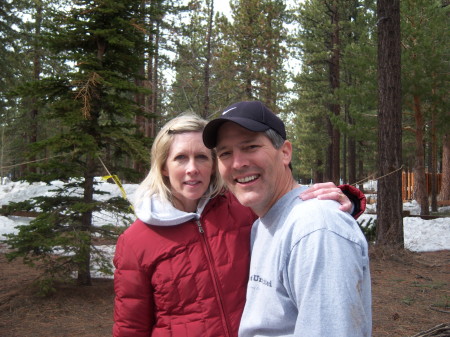 my husband Phil and I in Lake Tahoe