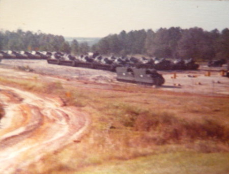 M60 Tank Parking Lot