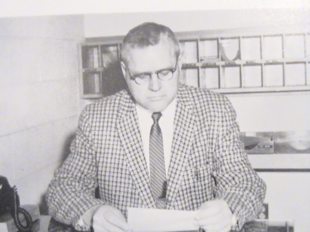Hamilton Principal, Mr. Vansant  1962