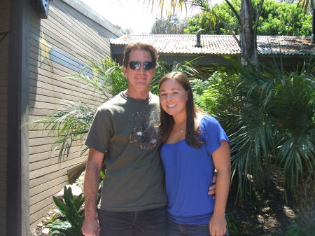 My husband and daughter on fathers day 08