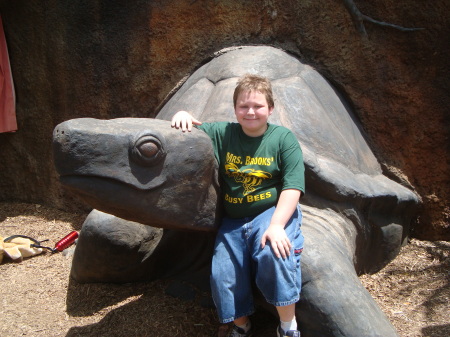 Tiny at the zoo, May 2010