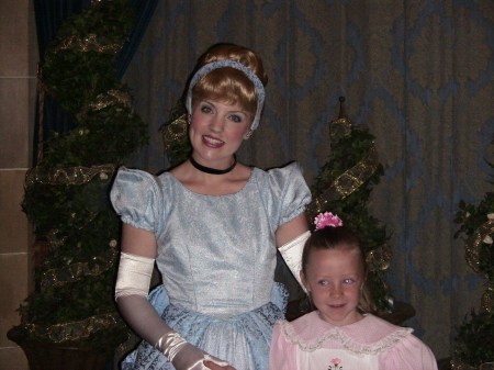 My daughter at Disney World 2008