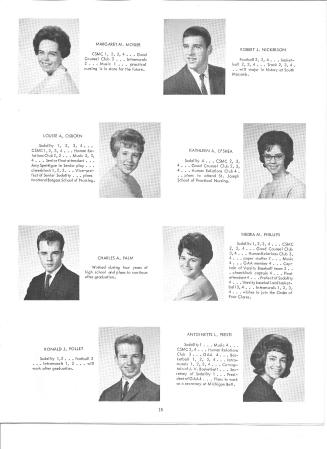 Thomas Veda's album, 1963 Servite High School Yearbook