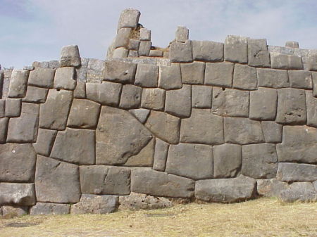 Inca wall at Sacsayhuaman, Peru