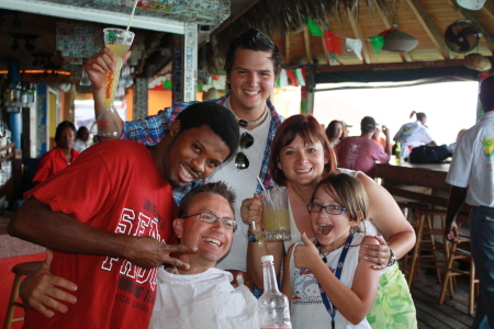 Good times at Senor Frog in Nassau, Bahamas