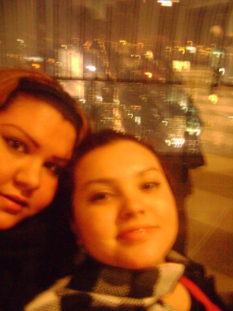 My girls on the Empire State Building NYC