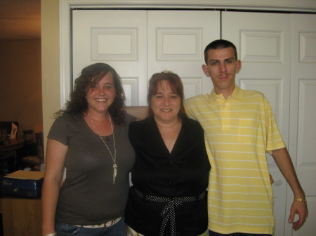 My oldest, his wife and I