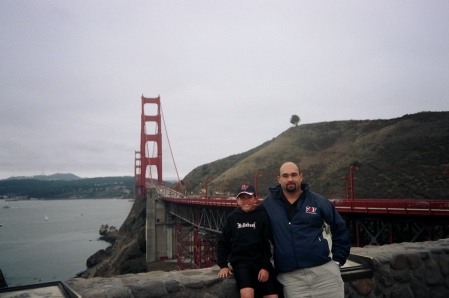 Rian and Bruno in San Francisco