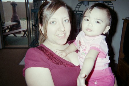 My daughter and granddaughter