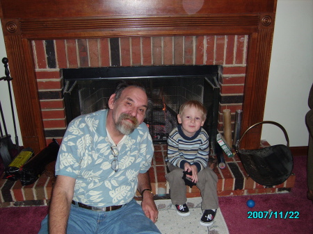 Steve & grandson