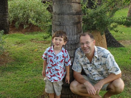 Me & Dean in Honolulu, July 2008.