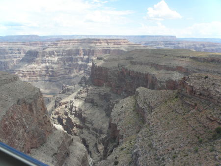 Grand Canyon from helicopter