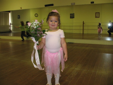 Aubrey's last day of dance class