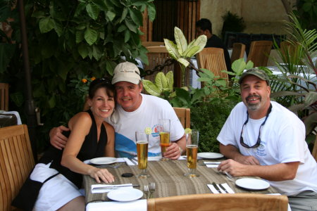 Rest Stop in Cabo w/ Hubby and brother