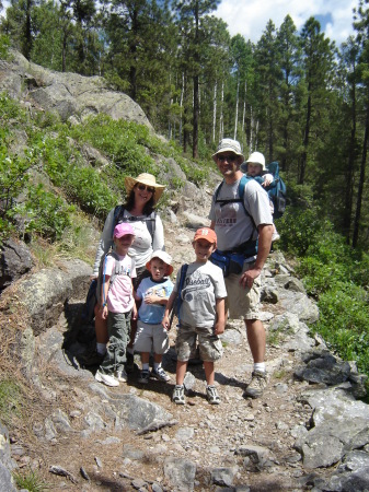 Hiking in the Weminuche Wilderness, CO