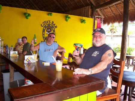 Costa Maya bar!