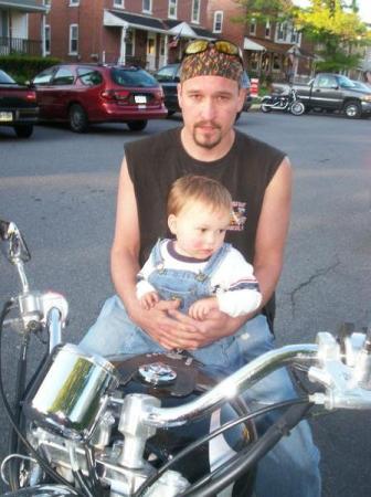 My son, Gary and his son, Dylan