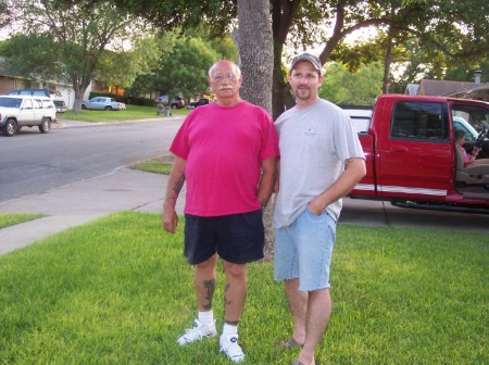 Me and DAD in July 05